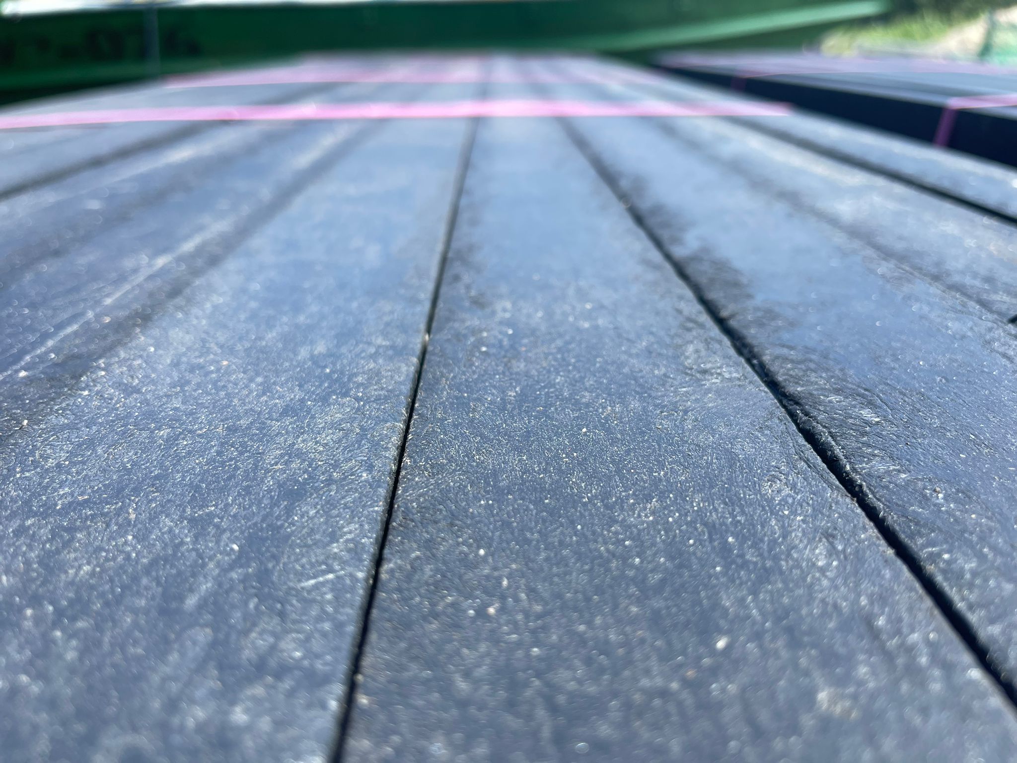 Close up Staal versterkte Kunststof Palen 7x7x260