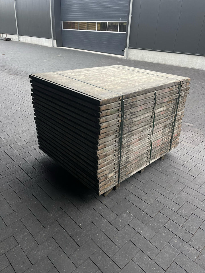 Hardhouten Azobé Steenschotten 140x110x5