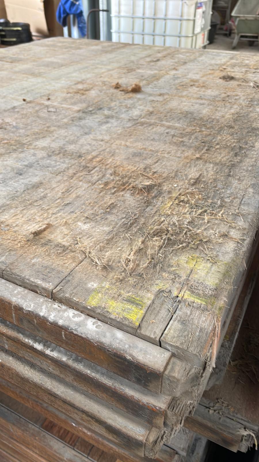 Ruwe Hardhouten schotten 140x110x5