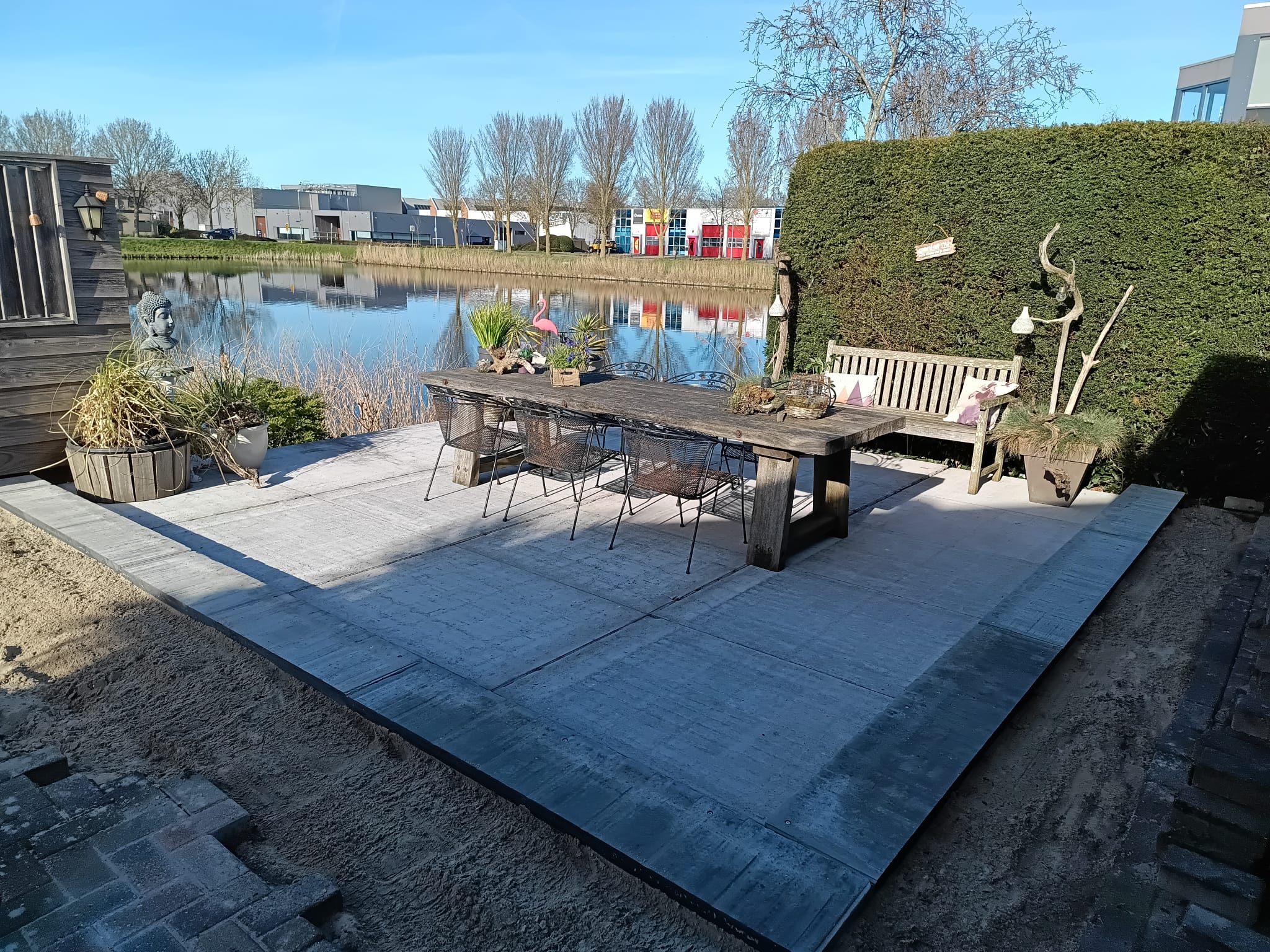 Staalversterkt kunststof steenschot 140×100x7 – sterkste uitvoering tot nu toe