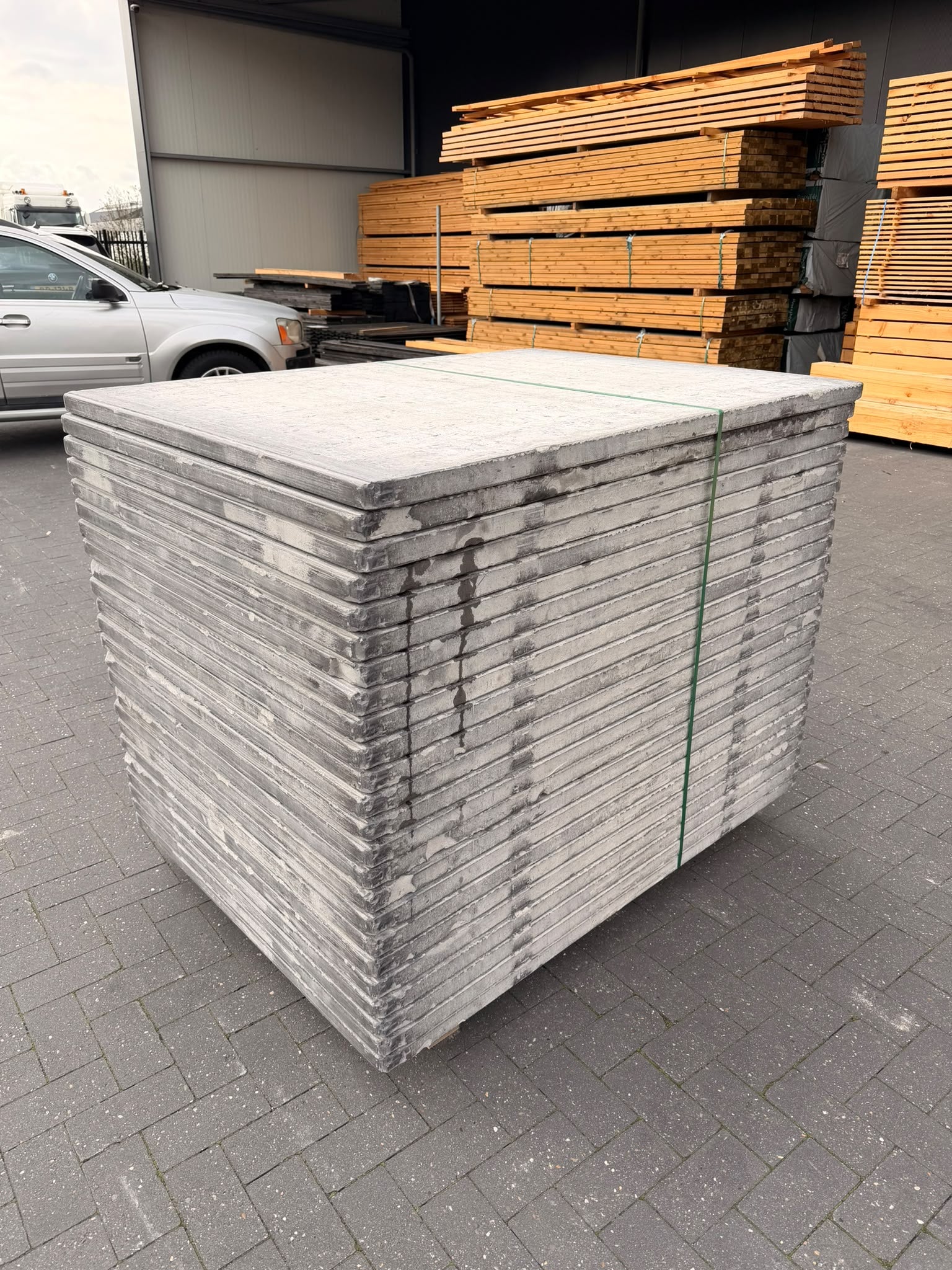 EcoGrip kunststof steenschotten 140 × 105 × 5 cm – Staalvrij – A-keuze