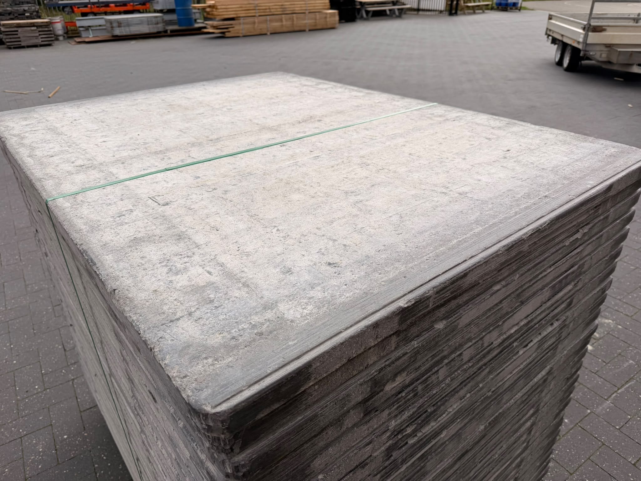 EcoGrip kunststof steenschotten 140 × 105 × 5 cm – Staalvrij – A-keuze