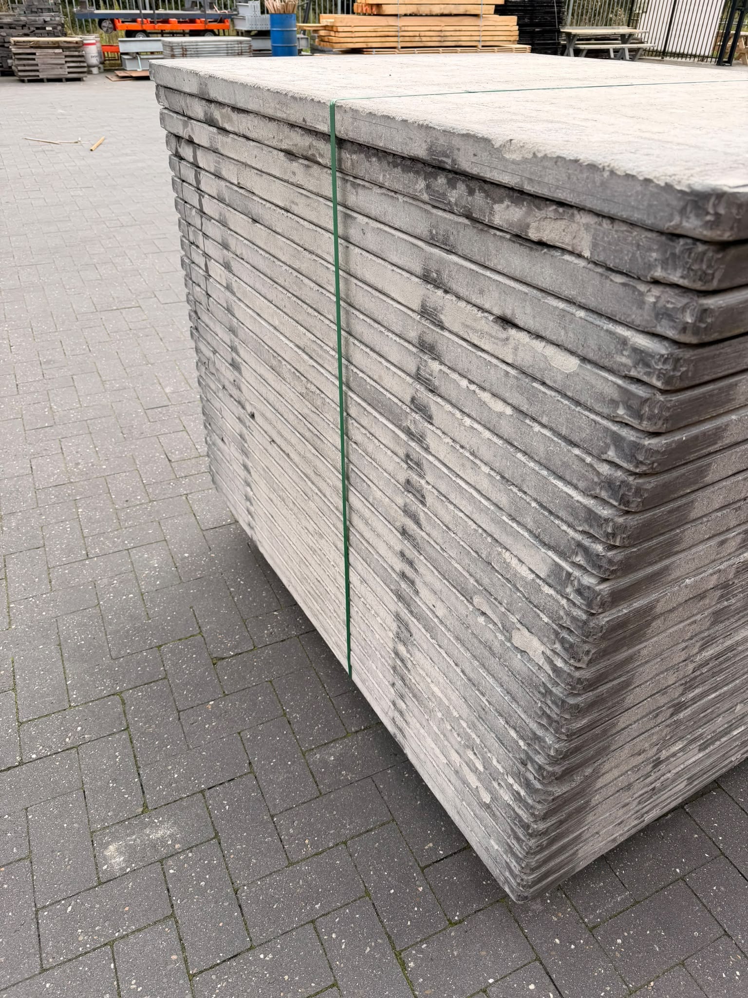 EcoGrip kunststof steenschotten 140 × 105 × 5 cm – Staalvrij – A-keuze