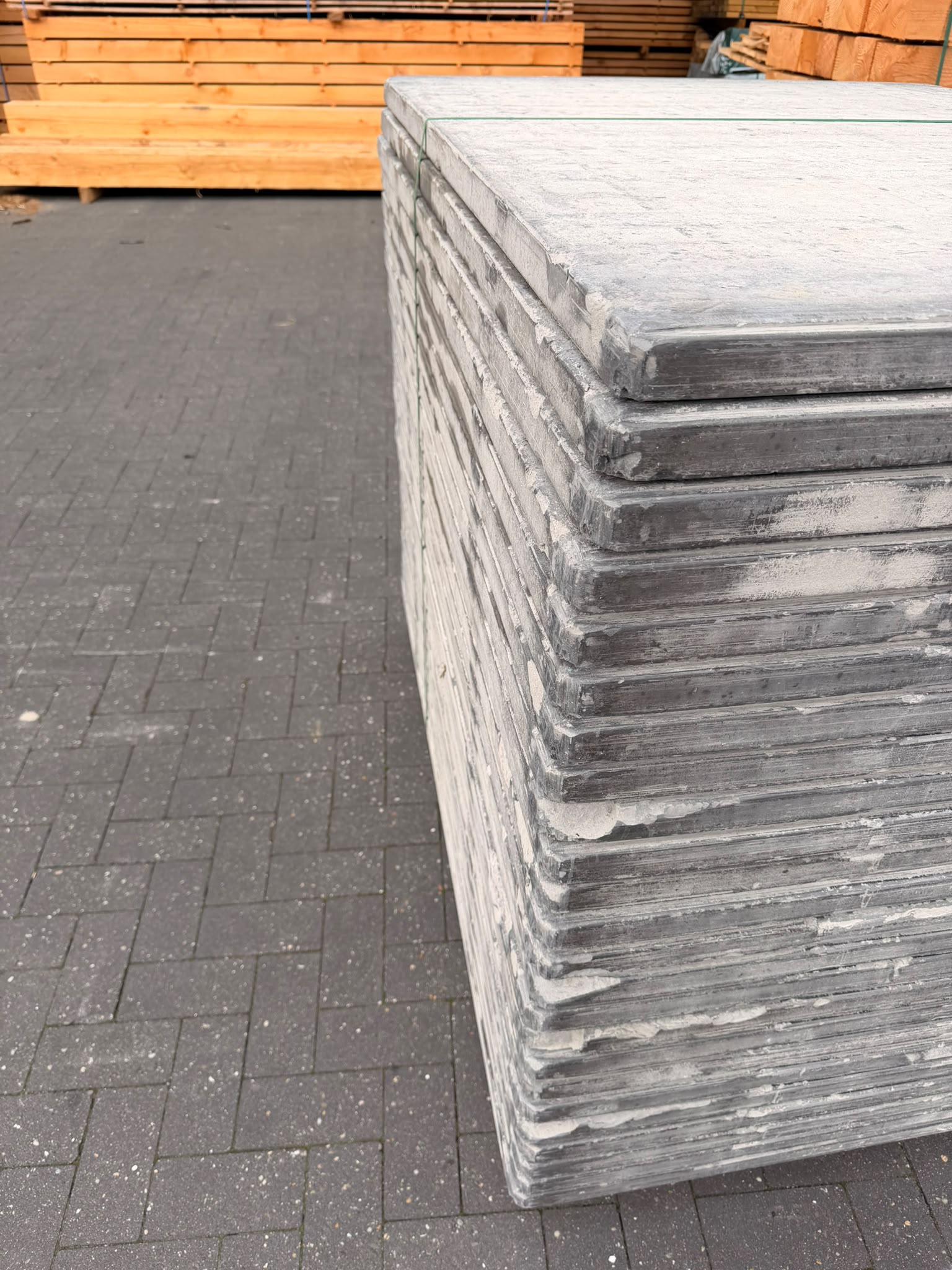 EcoGrip kunststof steenschotten 140 × 105 × 5 cm – Staalvrij – A-keuze